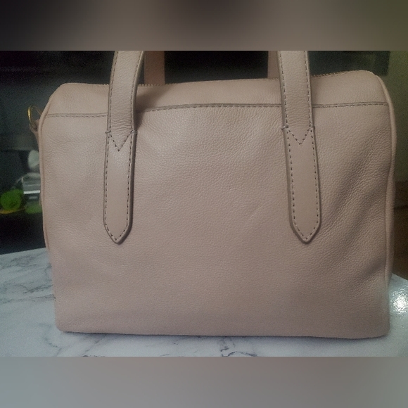 Fossil Sydney Satchel Pink Leather - Picture 2 of 12